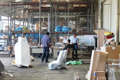 Oficina del guardalmacén de Courier